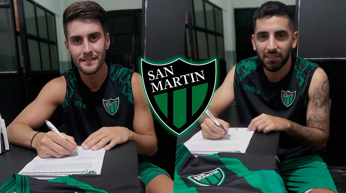 San Martín de San Juan confirma dos nuevos refuerzos