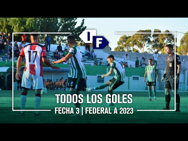 Show de goles de la fecha 3 del Torneo Federal A 2023