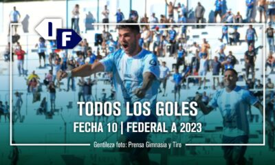 Show de goles de la fecha 10 del Torneo Federal A 2023
