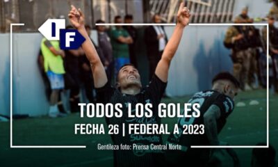 Federal A 2023 show goles fecha 26