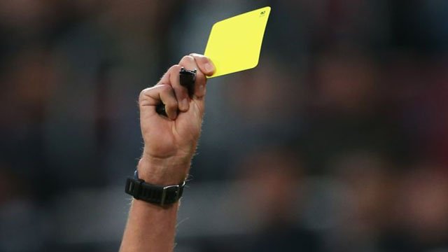 Las amarillas de la primera fase no serán tomadas en la segunda