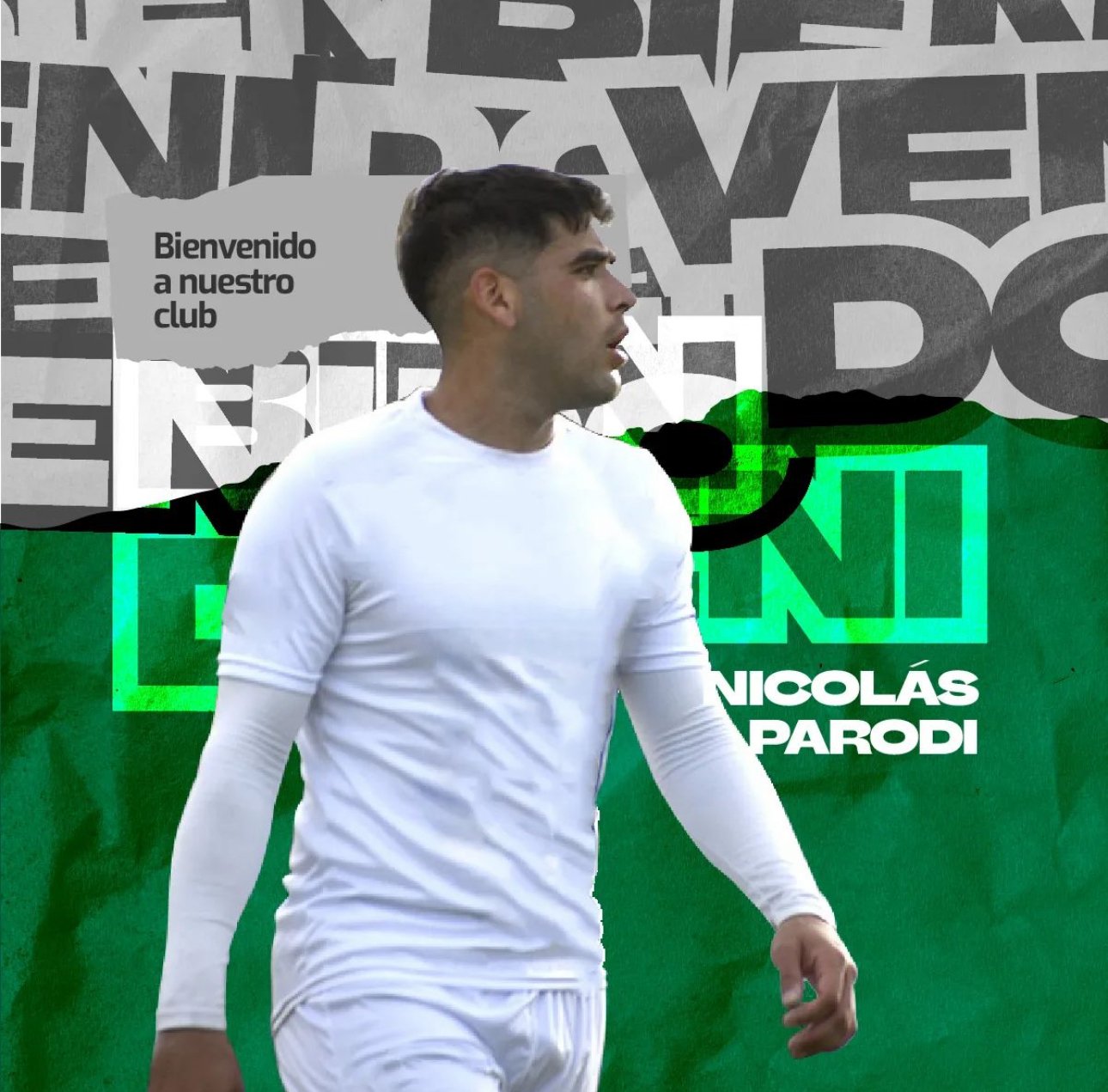 Nicolás Parodi es nuevo refuerzo de La Verde Interior Futbolero