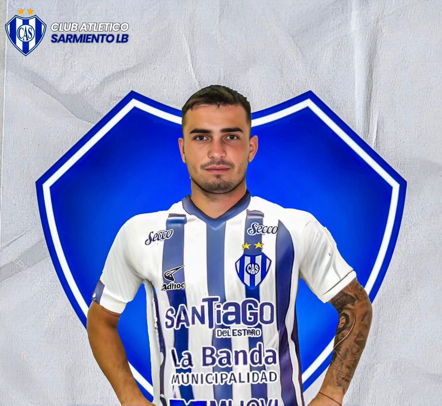 Sarmiento de La Banda incorporó al delantero Javier Arias