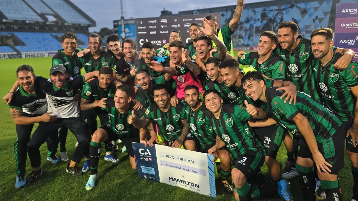 San Martín de San Juan avanzó de fase en una insólita definición por penales ante Gimnasia de Jujuy