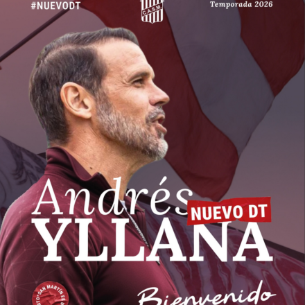 El Santo tiene DT: Andrés Yllana es nuevo técnico de San Martín