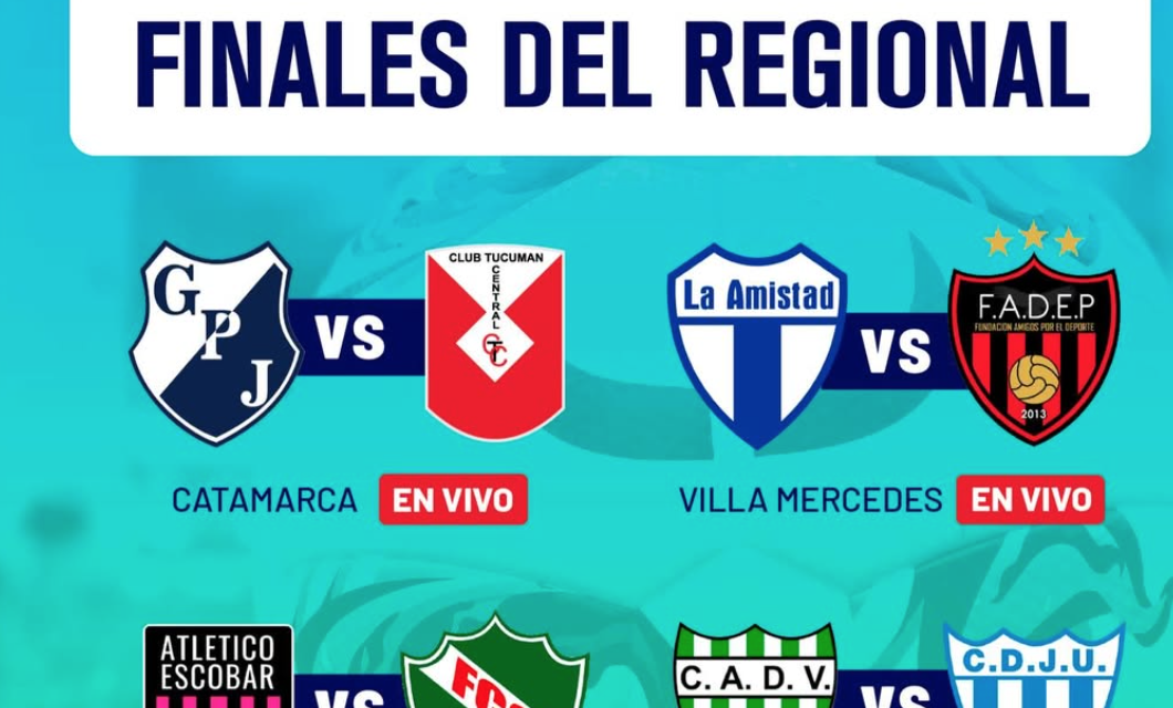 Mirá todas las finales del Regional Amateur