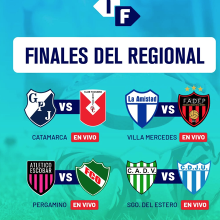 Mirá todas las finales del Regional Amateur